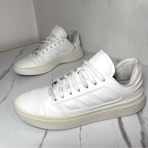 Adidas, ZNTASY CAPSULE COLLECTION SHOES, White Tennis Sneakers Sz 8.5 Men's